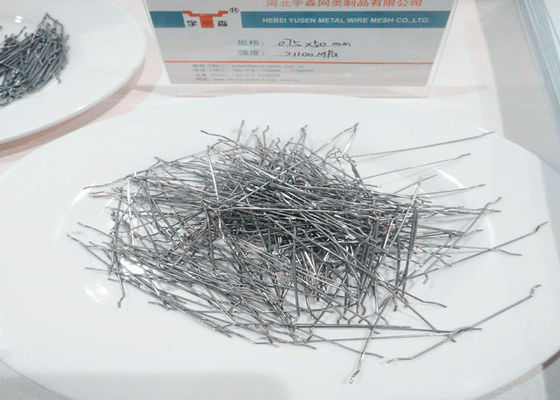 65/50 Hooked End Loose Concrete Steel Fiber Resisting Crack In Industrial Ground