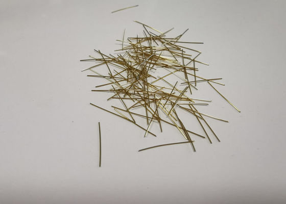 High Tenacity Micro Steel Fiber 6mm 2500Mpa For Industrial Flooring