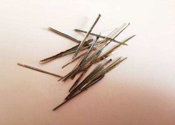 25-40mm Stainless Steel Fiber Improve Refractories Durability ASTM A820 Standard