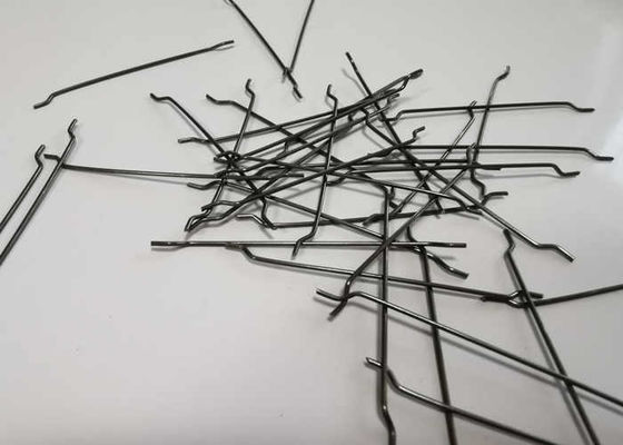 Deformed Hooked End Steel Fiber 1200kgs/bag OEM / ODM Accepted