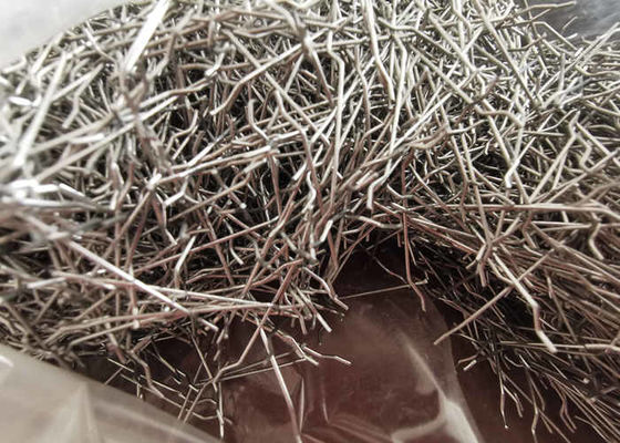 Endhooked Carbon Steel Fiber , 0.4mm Diameter Concrete Steel Fibre