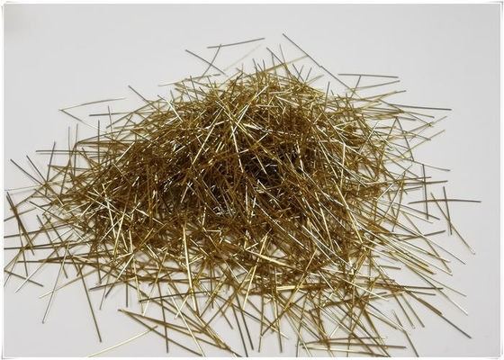 Copper Coated 0.2mm Micro Steel Fiber For Precast Concrete