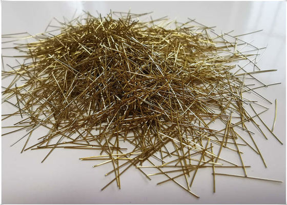 Uhpc Copper Coated Micro Steel Fibers Series For Cement Reinforced