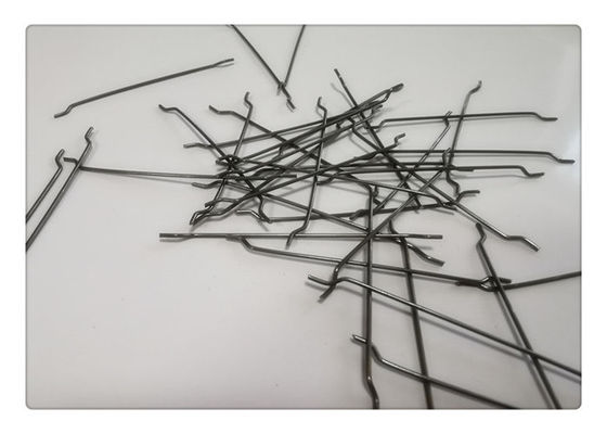 Reinforced Concrete Loose Hooked Ends Steel Fiber 1200mpa Construction
