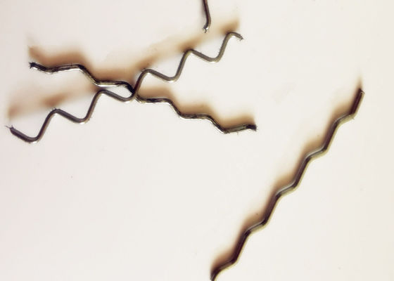 Concrete 1300mpa 0.5mm Steel Fiber In Refractory Application