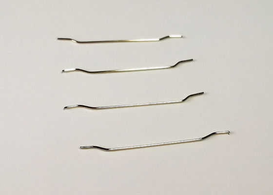 Endhooked Micro Copper Coated Steel Fiber For Reinforced Concrete Tensile Strength 2900Mpa