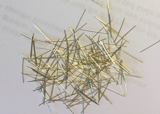 Yusen Copper Coated Steel Fibre Shocking Resisting 0.22mm For Bridges