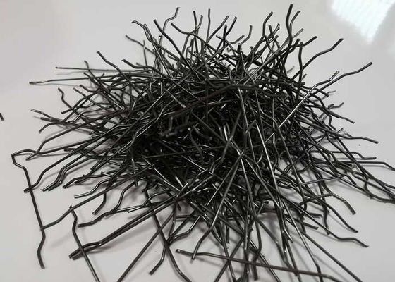 Concrete Hooked Ends Steel Fiber 0.55mm Diameter High Tensile Strength 1100Mpa