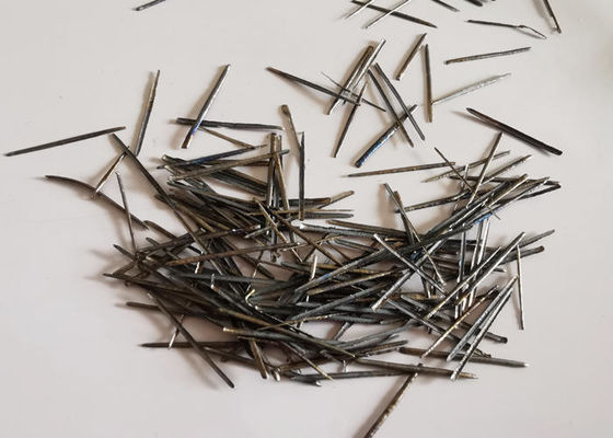 Crescent Stainless Steel Fiber Heat Resistance For Refractory Bricks