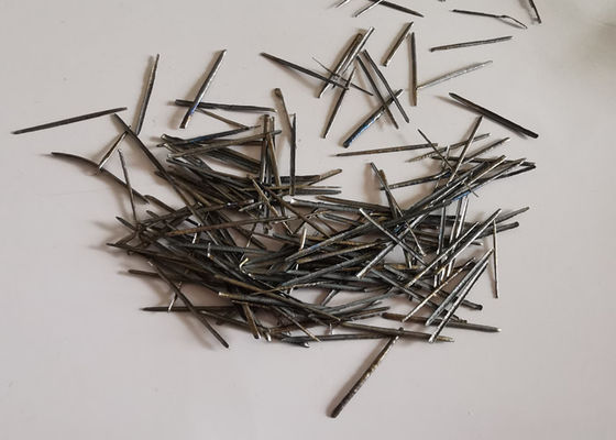 Crescent Stainless Steel Fiber Heat Resistance For Refractory Bricks