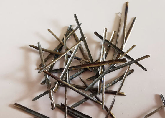 SS446 Heat Resistant Steel Fiber 0.5*25mm For Refractory Bricks