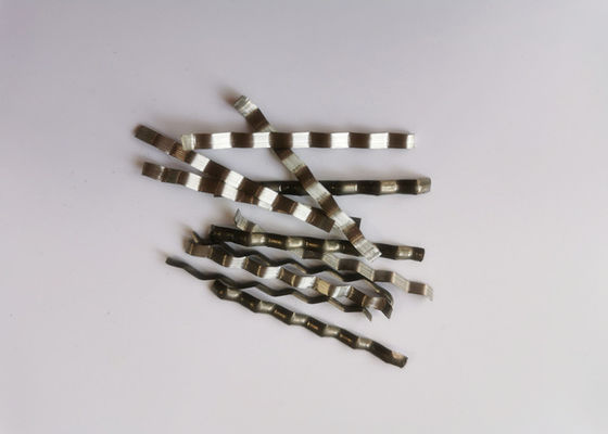 Undulated Segment Xorex Steel Fiber Corrugated Type 0.6-1.02mm Diameter