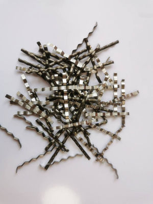 Undulated Segment Xorex Steel Fiber Corrugated Type 0.6-1.02mm Diameter