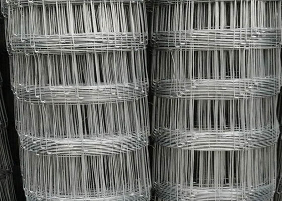 Farm Grassland Galvanized Fencing Mesh 1-2m Hight With Hinge Joint