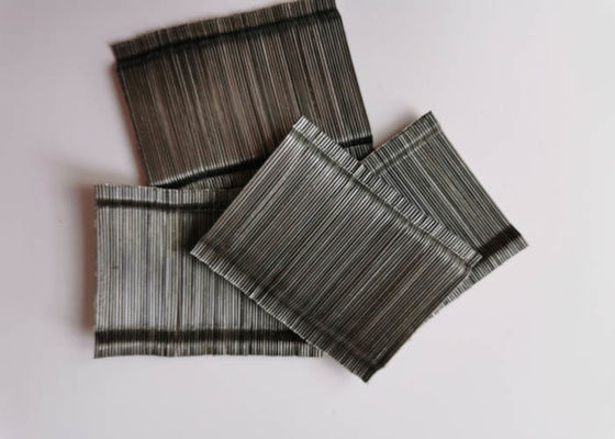 35mm Length Glued Steel Fiber 0.55mm For Concrete Reinforcement