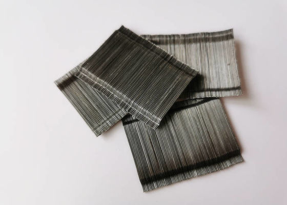 Q195 Glued Steel Fiber 0.55mm Diameter 1260 Mpa For Concrete Reinforcement