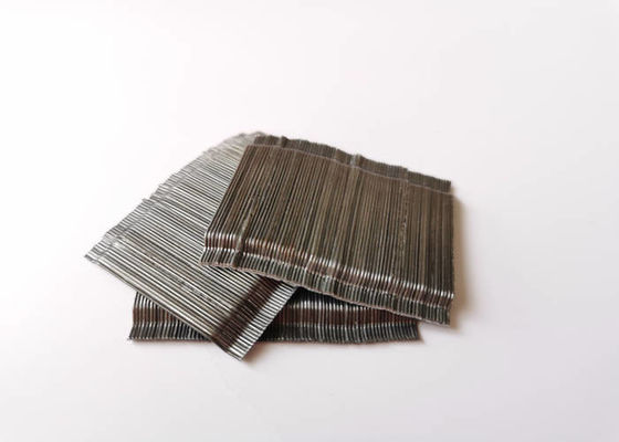 65/35 Hooked End Glued Steel Fiber 1200Mpa Tensile Strength CE Standard