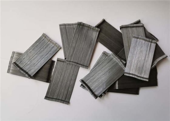 Gray Hooked End Steel Fiber , 60mm Length Construction Steel Fiber ISO Approved