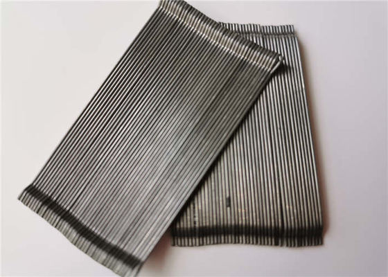 Concrete Glued Steel Fiber Construction Metal Shock Resistance 0.5 - 1.0mm Diameter