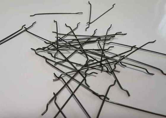 Carbon Loose Hooked Ends Steel Fiber 0.5mm Diameter 25mm Length