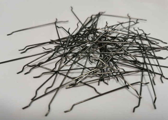 0.6-1.0mm Hooked Ends Steel Fiber 25mm High Tensile Strength Resistance