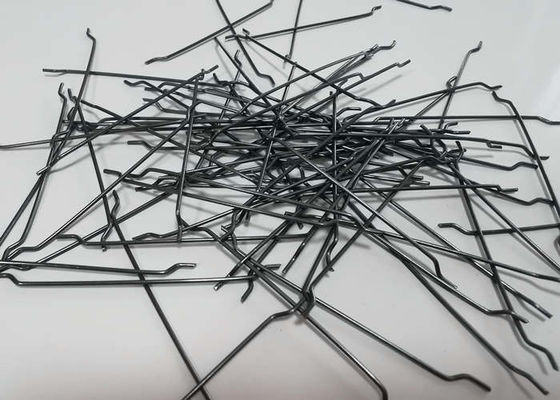 6mm-60mm Hooked Ends Steel Fiber High Carbon Steel For Pavement