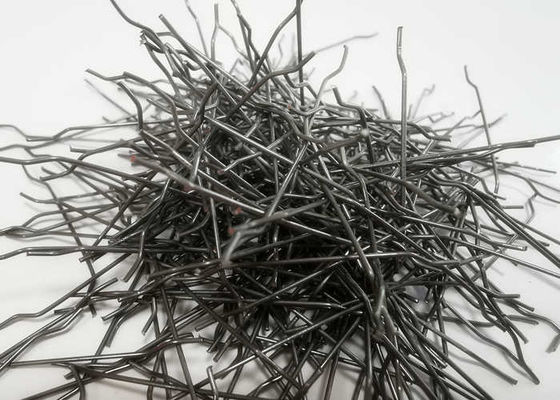 1000Mpa-2800Mpa Hooked Ends Steel Fiber Deformed Shape Shock Resistance