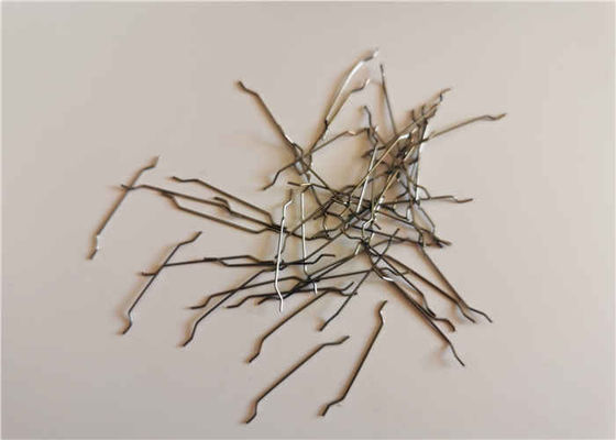Low Carbon Steel 0.4*25mm Concrete Steel Fiber For Concrete Reinforcement