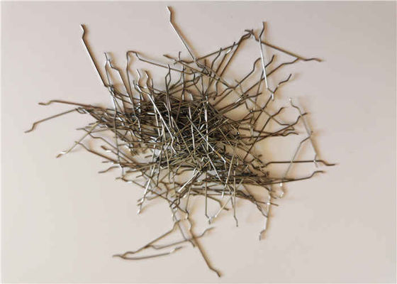 High Carbon Steel Wire 0.4*25mm Concrete Steel Fiber For Concrete Reinforcement