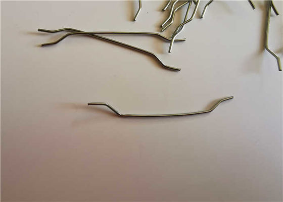 Resisting Crack Hooked End Steel Fibre 1200Mpa Q195 Material 20kgs/m3 Dosage