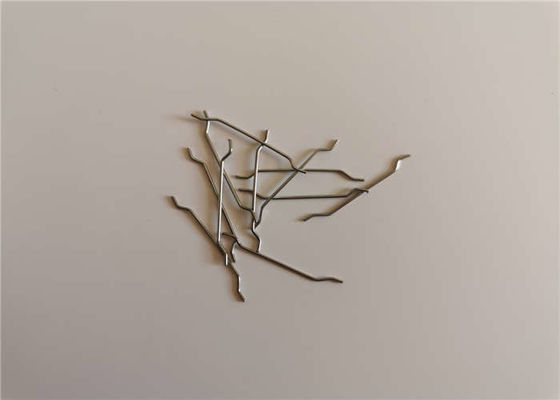 Traditional Loose Steel Fiber 1350 Mpa 25 - 60mm Cold Drawn Material