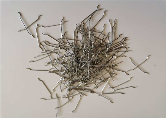 1186 Mpa Concrete Steel Fiber 0.75mm Diameter 35mm Length