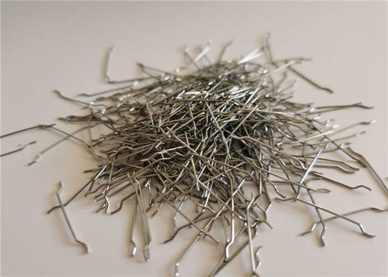Carbon Hooked End Steel Fiber 1160 Mpa Tensile strength ASTM Standard