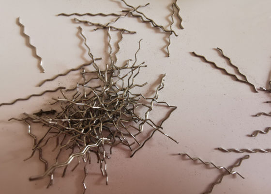 Waved Concrete Steel Fiber 20kg/M3 Dosage Low Carbon Steel Wire