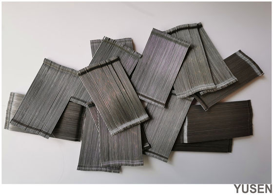 Concrete Hooked End Metal Glued Steel Fiber Resistance To Cracking Impact Fatigue