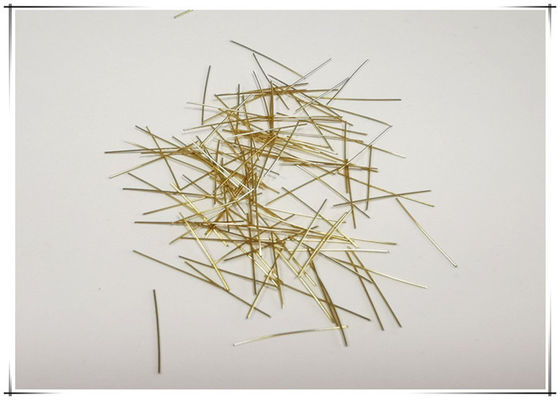 Copper Coated Fibre Steel Reinforced Concrete 2500mpa Ultra High Tensile Strength