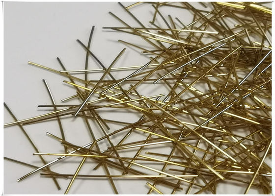 Ultra High Tensile Strength Micro Steel Fiber Copper Coated Wire For Concrete